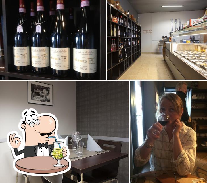 La photo de la boire et intérieur concernant Divino e Pasta