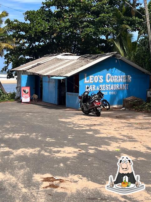 Food at LEO'S CORNER BAR & RESTAURANT