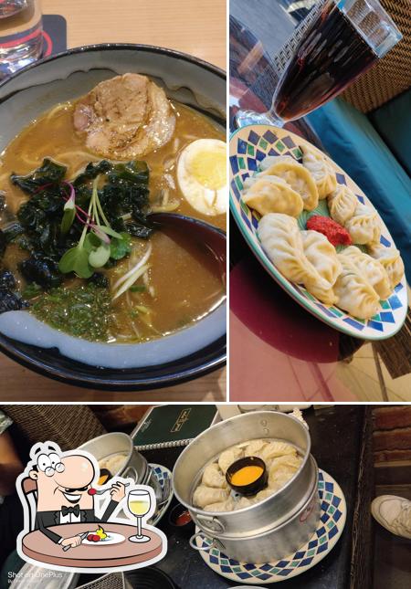 Food at Sky Garden Delhi