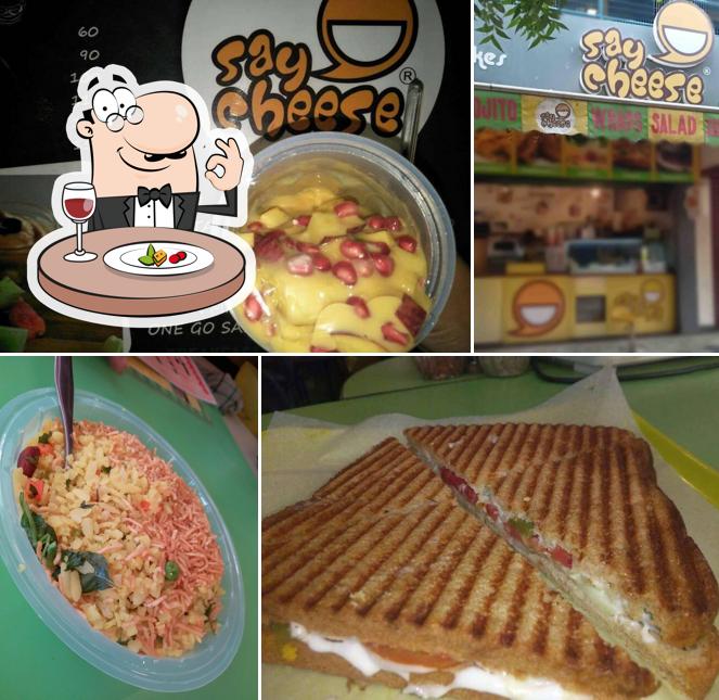 Food at Say Cheese Cafe