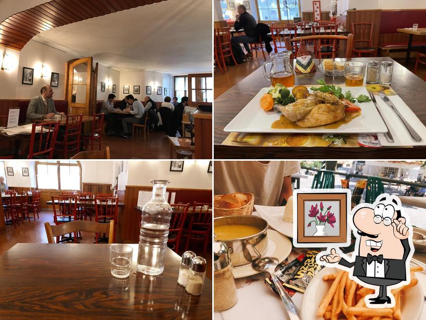 Gli interni di Taverne de la Madeleine