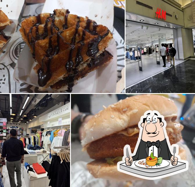 Meals at The Belgian Fries co. Burgers and fries