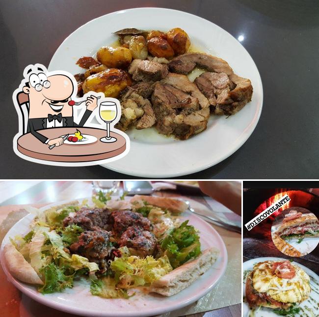 Platti al Pizzeria "Da Poldo"