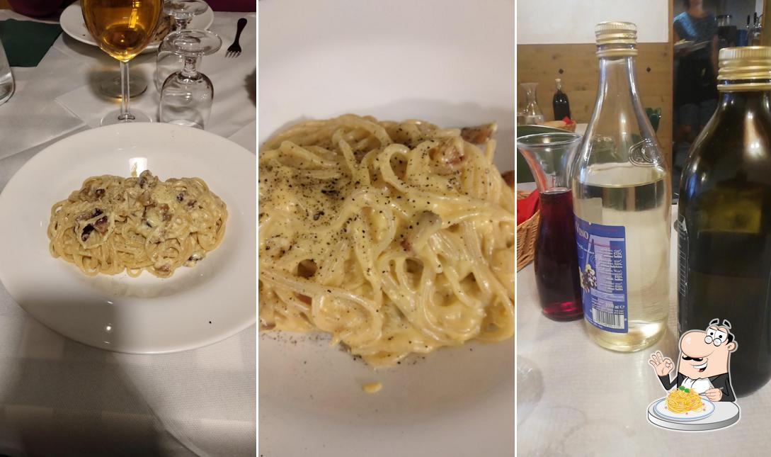 Spaghetti alla carbonara al Alla Speranza