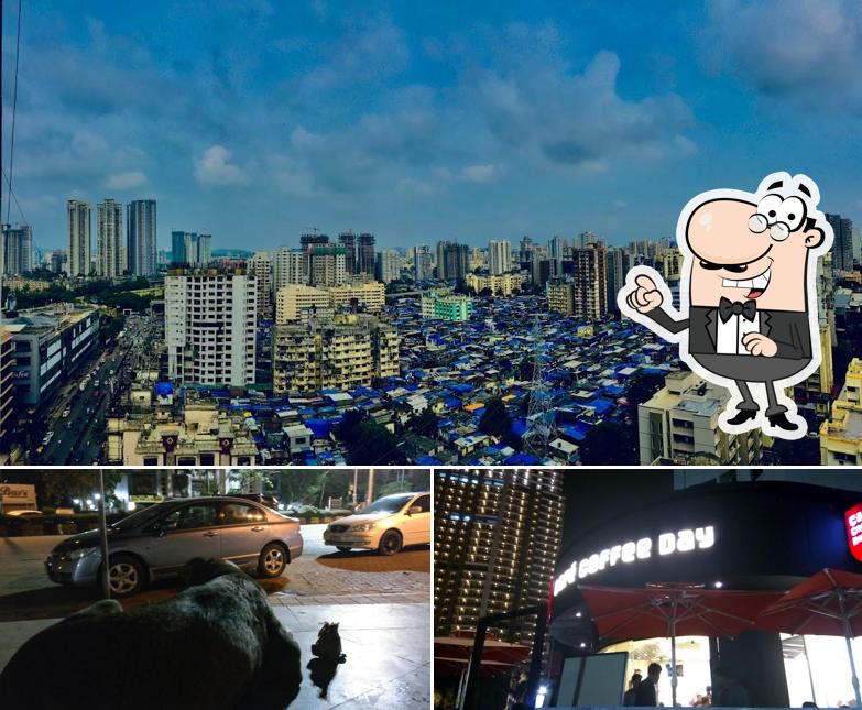 You can get some fresh air outside Café Coffee Day