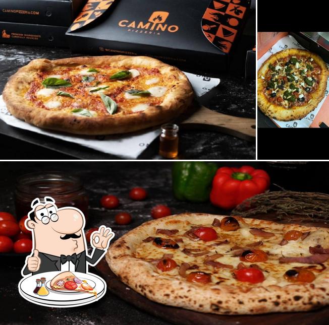 Order various types of pizza