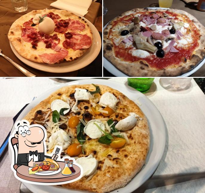 A Da Ciacco, puoi goderti una bella pizza