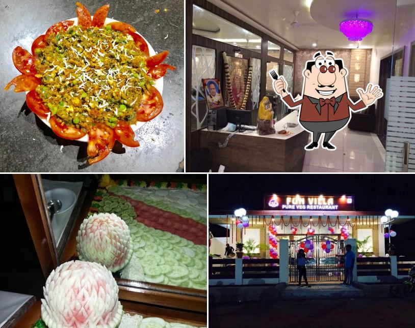 Meals at Fun villa Restaurant - Pure veg