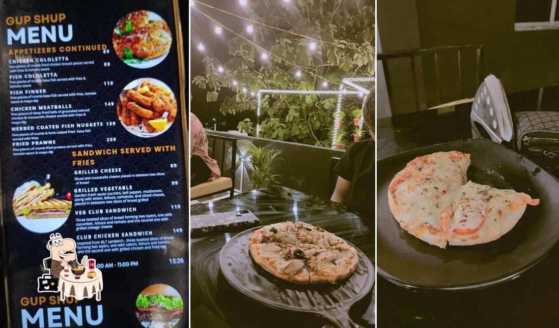Meals at GupShup Cafe