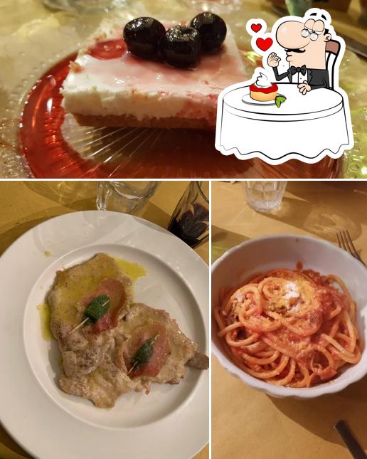L'Osteria delle Tre Sorelle offre un'ampia varietà di dolci