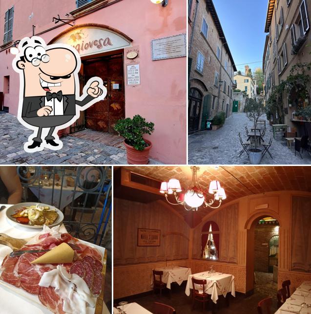 Gli interni di La Sangiovesa