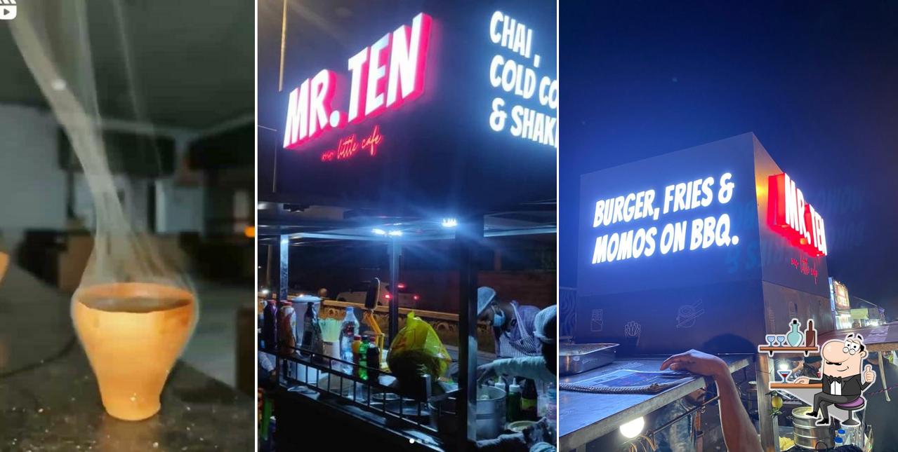 The interior of Mr. Ten