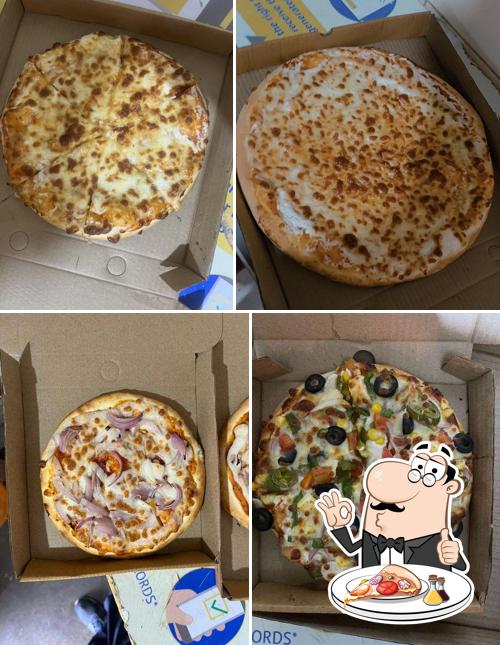 Order various types of pizza