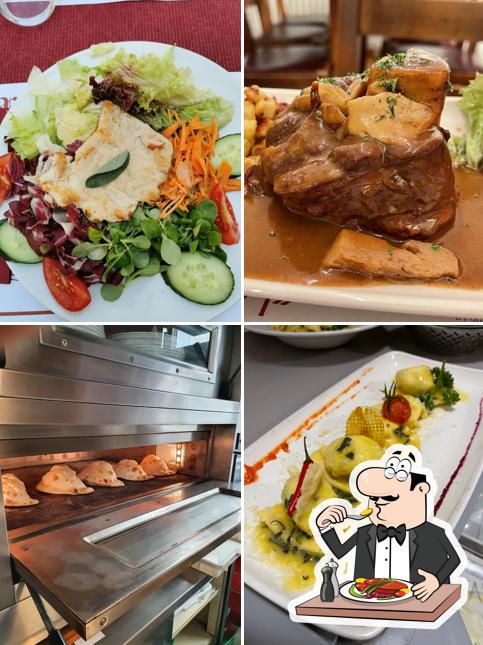 Platti al Pizzeria Kirchplatz la Lupa