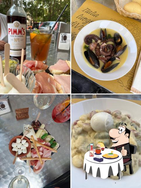 Piatto di formaggi al Bar Madama