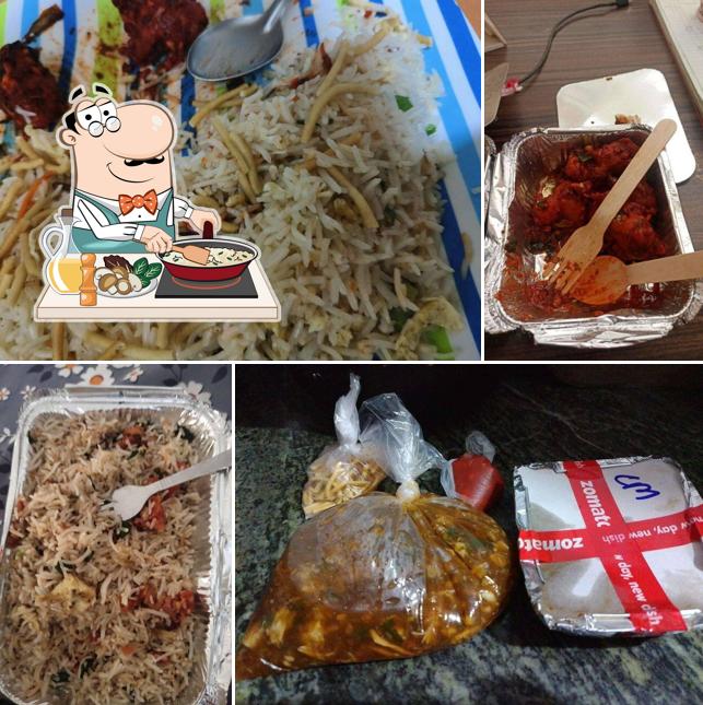 Fried rice at RAJ CHINESE CORNER