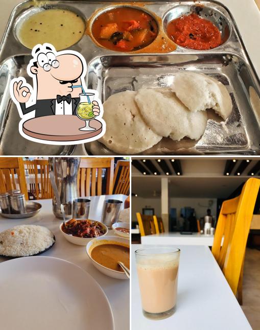 The image of ALMAS Canteen’s drink and meat
