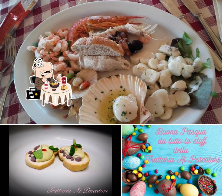 Cibo al Trattoria Ai Pescatori