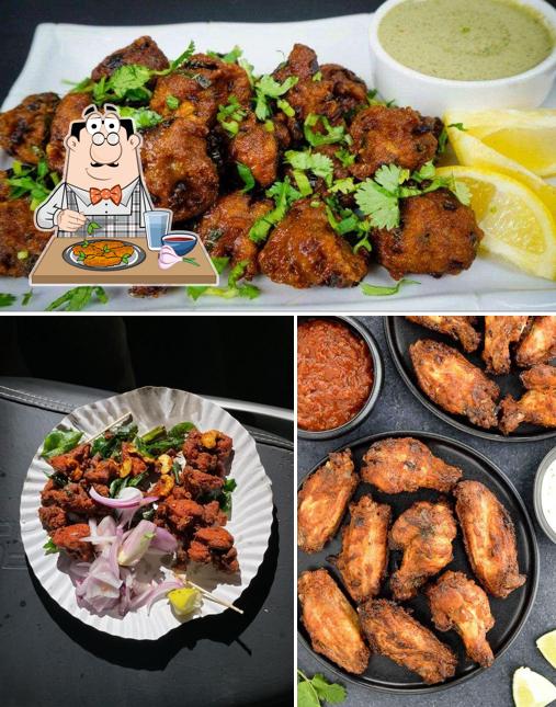 Chicken wings at Balu,s Cashew Chiken Pokoda