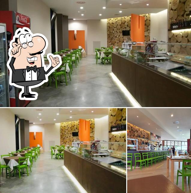 Gli interni di Bar Pratacci Ristorante Pizzeria