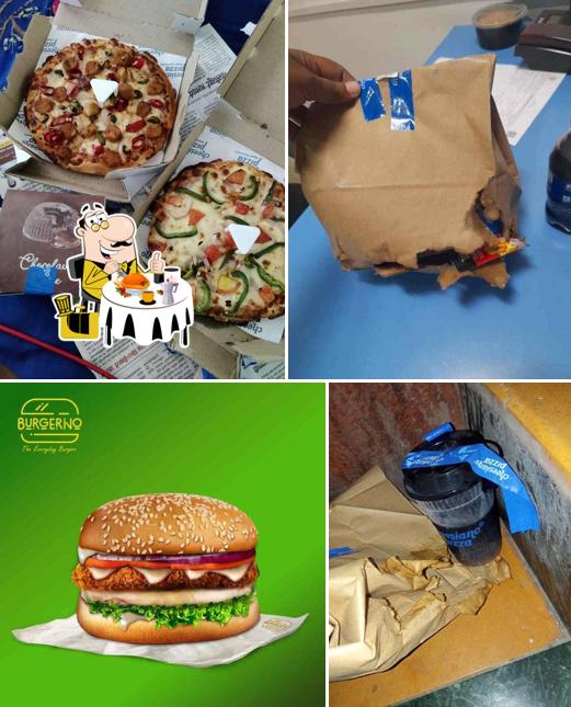 Food at Burgerino Camp