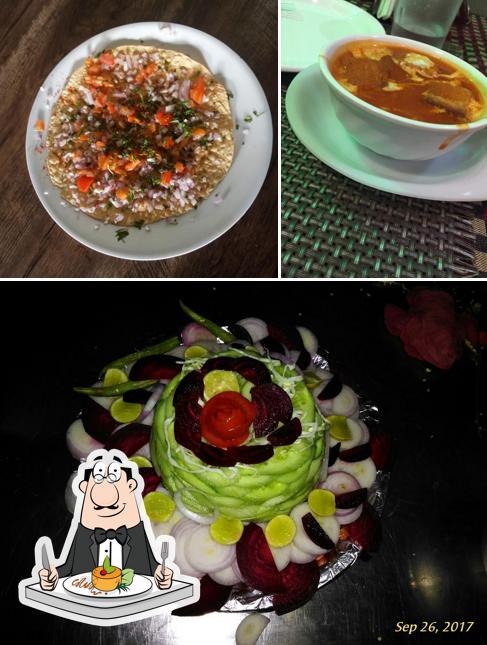 Food at Haveli Resort