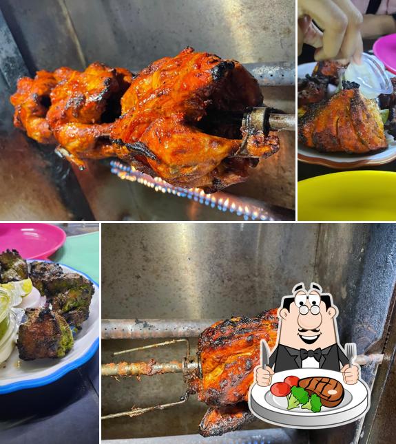 Order meat meals at Hotel Alma'idah