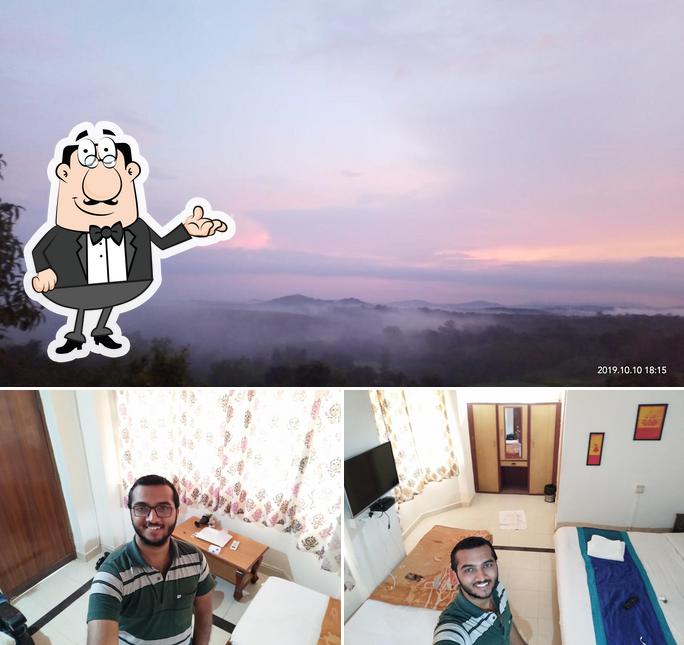 The image of interior and exterior at Hotel Coorg Fish Land