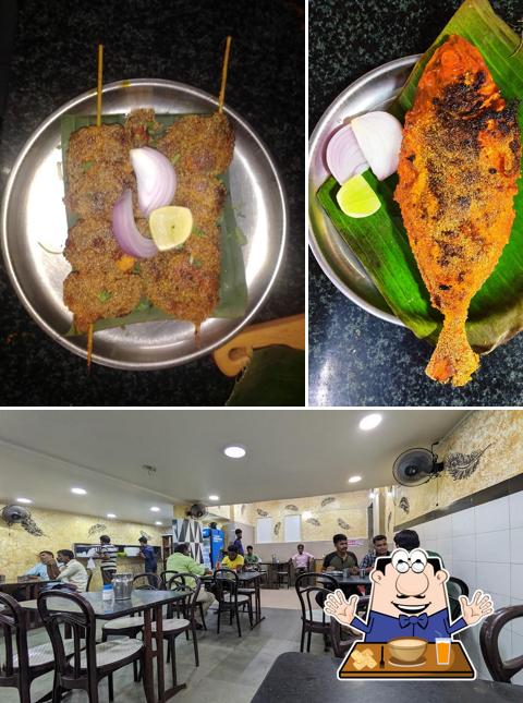 The restaurant's food and interior