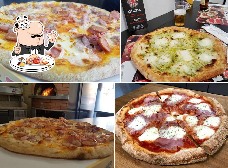 Scegli tra le molte varianti di pizza