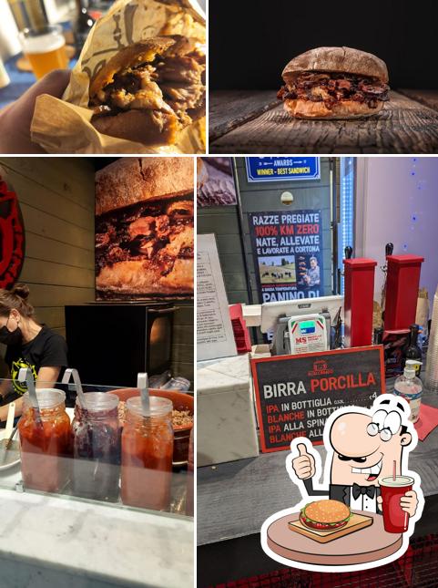 Prenditi un hamburger a Porcobrado Firenze