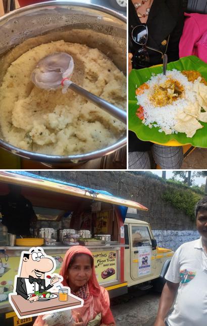 The picture of Tempting food truck’s food and beverage