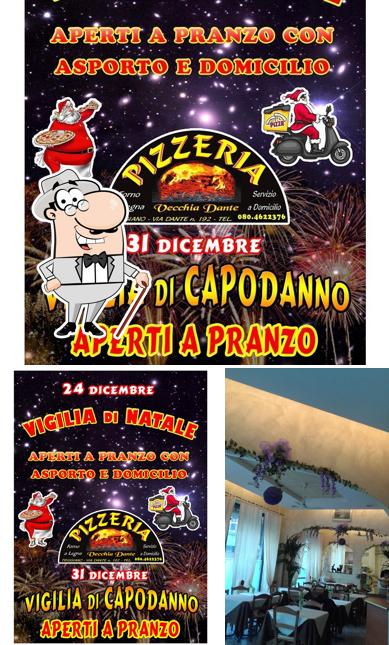 La esterno e interni del ristorante