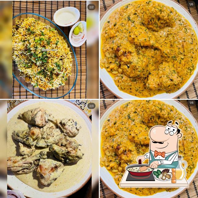 Fried rice at Zaika-e-Rampur