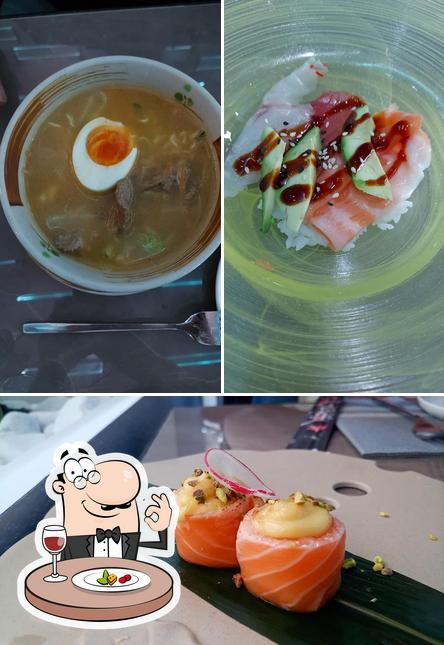 Platti al G-sushi restaurant Biella