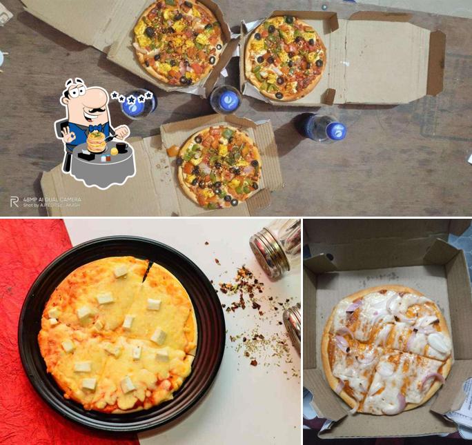 Food at The Oven Pizza