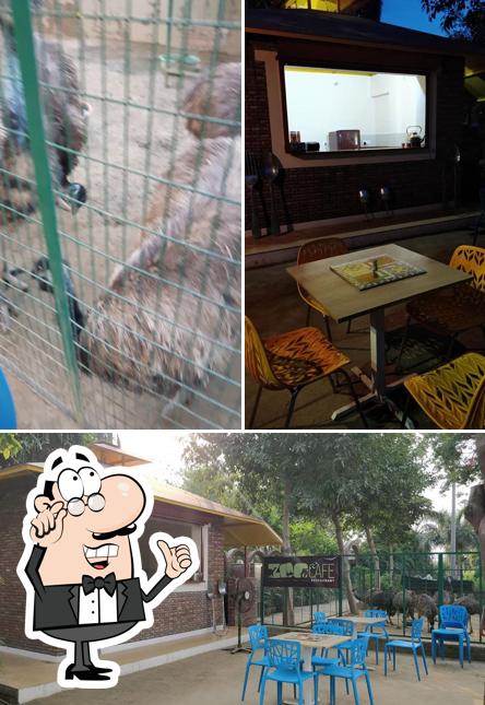 The interior of Zoo Cafe Restaurant