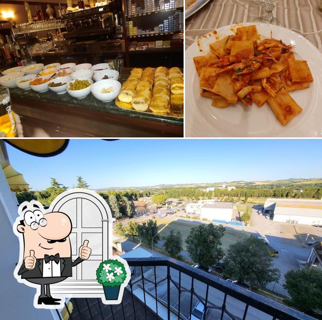 Gli esterni di Hotel Albergo 2000 Ristorante Pizzeria Monsano- Jesi-Ancona