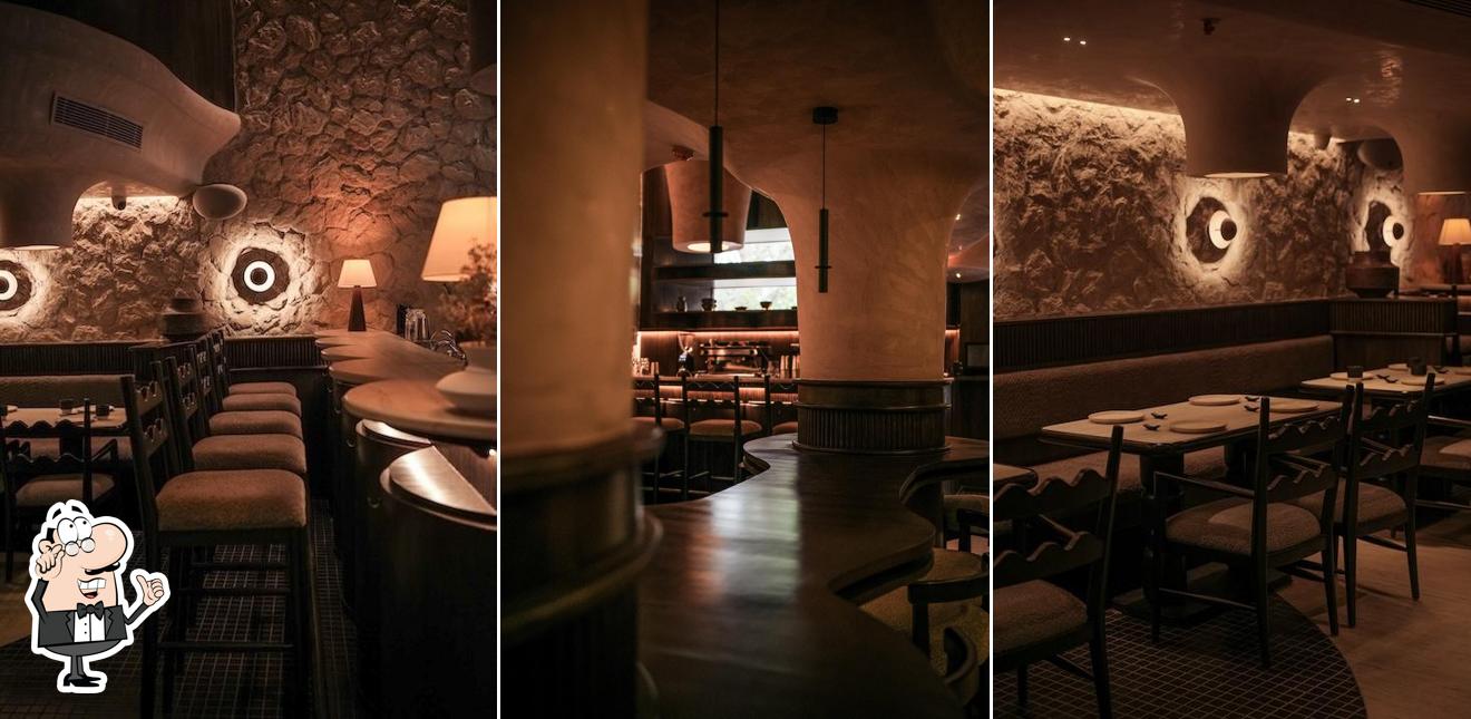 Take a seat at one of the tables at Call Me Ten