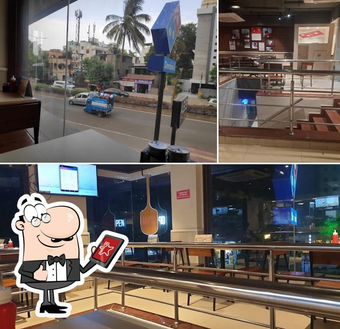 The exterior of Domino's Pizza Pimple Nilakh, Pune