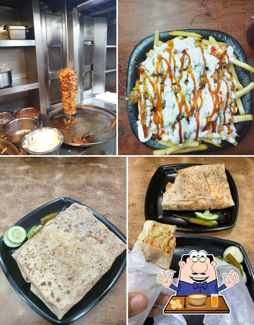 Food at Falafel