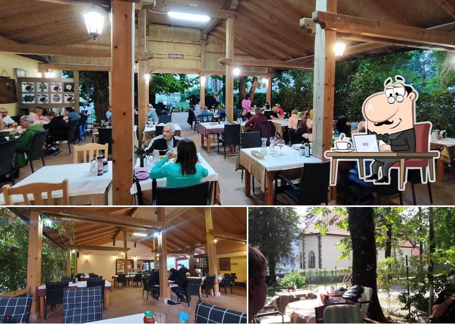 Gli interni di Gostilna pod Lipco Veselin Vujačić s.p