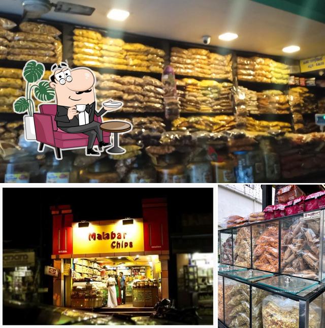 The interior of Malabar Chips