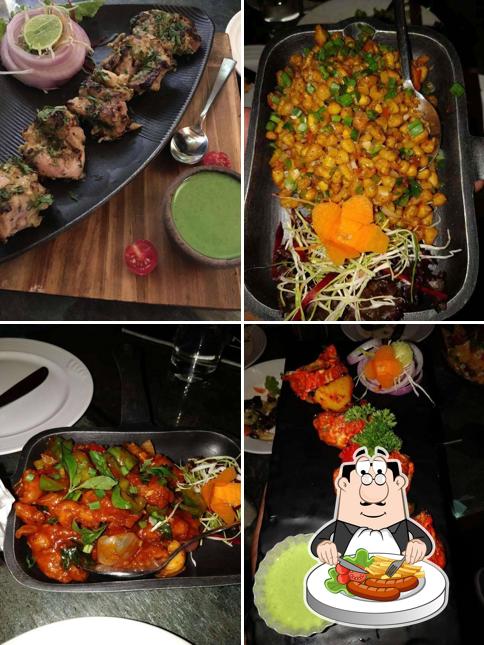 Food at 21 Shots- Bar Terrace Disco