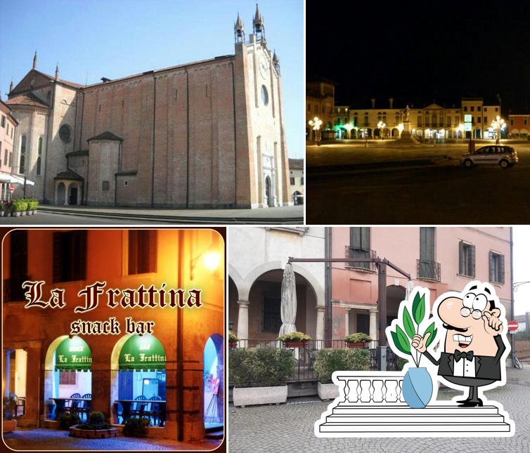 Goditi la vista dagli esterni di Snack Bar "La Frattina"