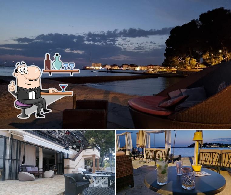 Gli interni di Villa Club Poreč