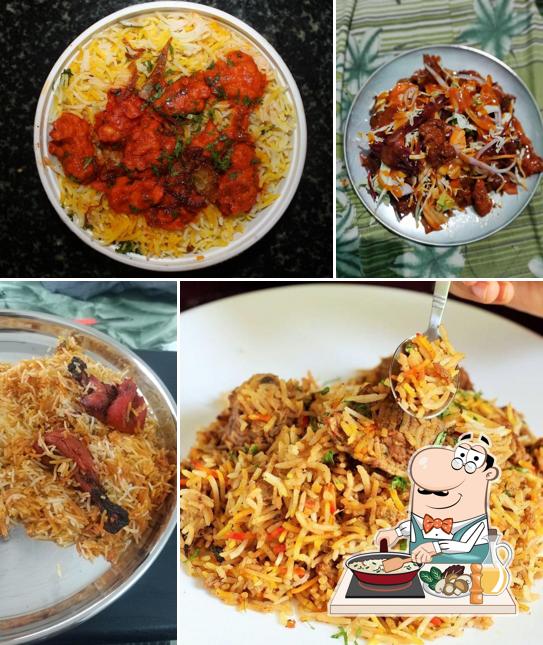 Fried rice at Aazad Biryani