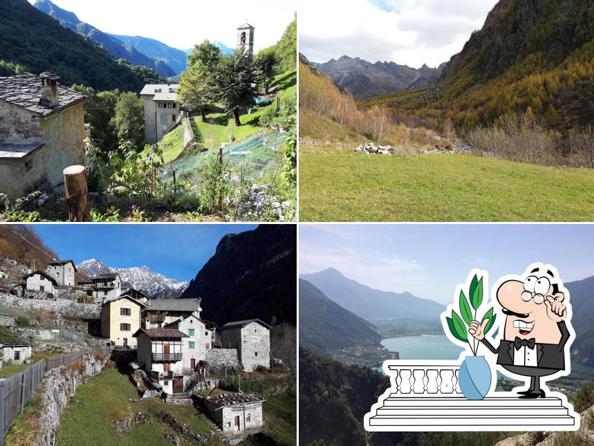 Goditi la vista dagli esterni di Associazione Amici Val Codera