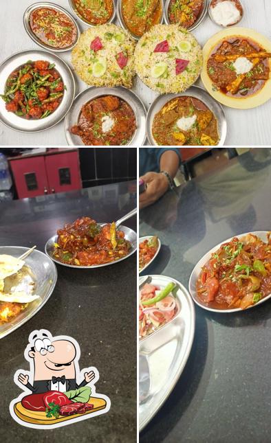 There’s a range of dishes for meat lovers