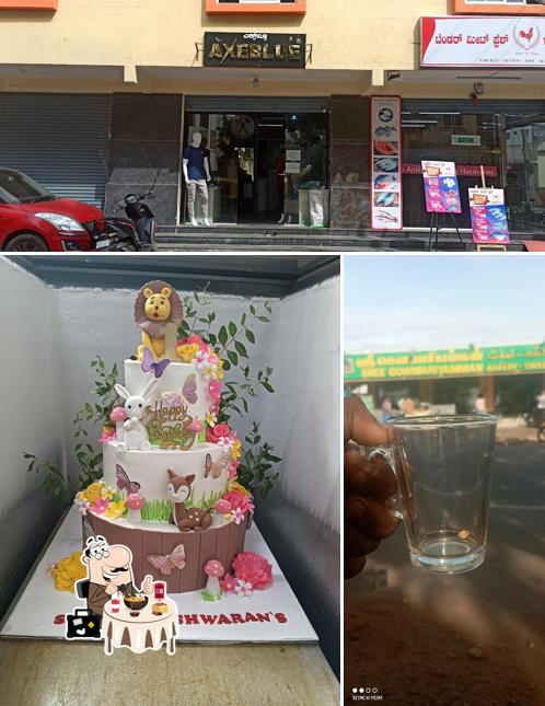 The image of food and exterior at Gowmariamman Bakery and sweets